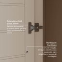 Ver imagem 7 de Guarda Roupa Planejado Canto Linear Porta Ripada Samambaia CabeCasa MadeiraOriginals Offwhite