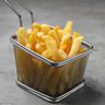 Cestinha Fritas Frango e Copinho Molho Inox Bar Restaurante - 4
