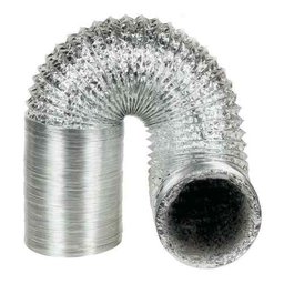 Duto Flexivel Aluminizado 100mm - 3 Metros + Rolo de Fita - 3