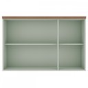 Ver imagem 2 de Armário Aéreo Cozinha 3 Portas Verde Mint 1531 - Genialflex