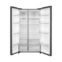 Ver imagem 2 de Geladeira Midea Side By Side Frost Free Inverter 700L Spacemaste Smarthome MDRS923MMDDX3 Black Inox
