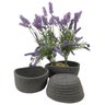 Cesto de Tricot Organizador Decorativo Conjunto 3 Un 4024p - 3