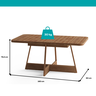 Conjunto Sala de Jantar 6 Cadeiras Charlotte Carraro - 5