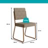 Conjunto Sala de Jantar 6 Cadeiras Charlotte Carraro - 3