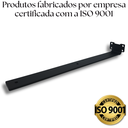 Ver imagem 3 de 8 Suportes Mão Francesa 40cm Design Moderno de Parede para Prateleira Aço Reforçado Preto