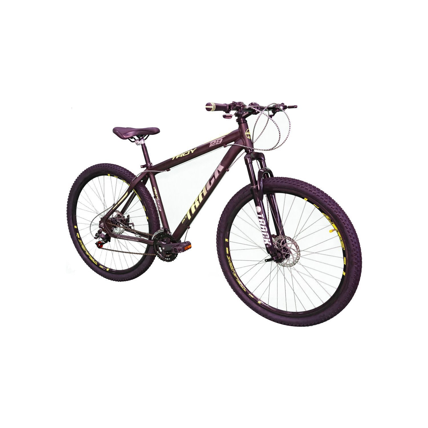 Bicicleta Troy 29 Mountain Bike Aro 29 Freio à Disco 21 Velocidades TK3 Track Bikes - 7