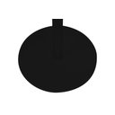 Ver imagem 4 de Mesinha de Canto Metal Apoio Sofá Wing Alta Design:preto