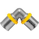 Ver imagem 1 de Cotovelo de Pex Multicamadas 16x16mm 90° Gás Druck
