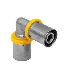 Cotovelo de Pex Multicamadas 16x16mm 90° Gás Druck - 2