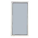 Ver imagem 2 de Vitrô Capelinha de Alumínio 120x60cm Branco Allo Esquadrias