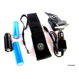 Lanterna  Police Holofote 12000w 36000l Led T6 Recarregável - 5