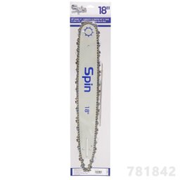 Kit Sabre 18" e Corrente 32 Dentes 3/8" x 1,5mm para Motosserras 45cc e 55cc Vulcan Trent - 2