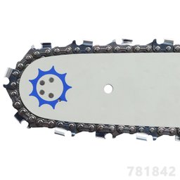 Kit Sabre 18" e Corrente 32 Dentes 3/8" x 1,5mm para Motosserras 45cc e 55cc Vulcan Trent - 3