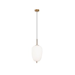 Pendente 27x59.5cm E27 40w Tres Hc015g Hc015g Bella Iluminação - 1