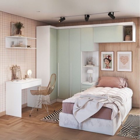 Guarda-roupa Modulado 6 Peças Infinity