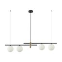 Ver imagem 6 de Pendente Retangular 98x23x16,5cm 100w 4XG9 HL017LW Bambu Bella Iluminação