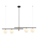 Ver imagem 1 de Pendente Retangular 98x23x16,5cm 100w 4XG9 HL017LW Bambu Bella Iluminação