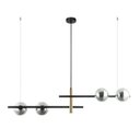 Ver imagem 7 de Lustre Pendente 104x31,5x22cm 4 Lâmpadas G9 100w Bambu Bella Iluminação