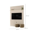 Ver imagem 3 de Painel Piso Teto New Interlagos com Rack Bancada Atlanta New Silverstone Ambiente Naturale Off White