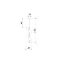 Ver imagem 5 de Pendente 31x140cm E27 30W Petit Poa SQ004B Bella Iluminação