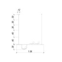 Ver imagem 5 de Pendente 156x30cm 3 Lâmpadas G9 75w Bem-te-vi Bella Iluminação