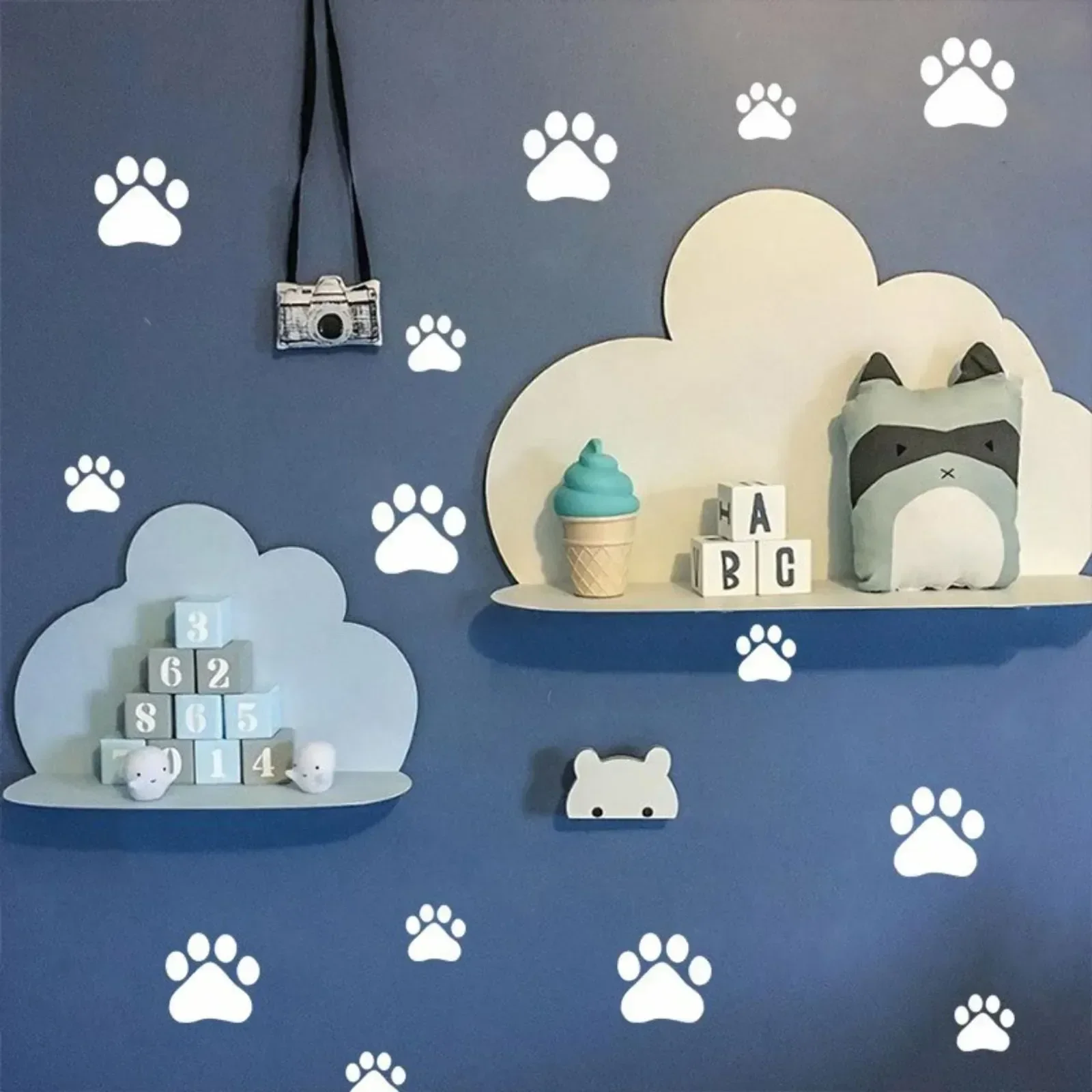 Adesivo Parede Pata Dog 9,5x10 Quarto Pet