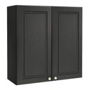Ver imagem 1 de Armário Aéreo Firenze 80cm 2 Portas Chumbo - Indékes