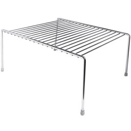 4 Organizador Médio Armário Bancada Prateleira Aramado 30cm - 1