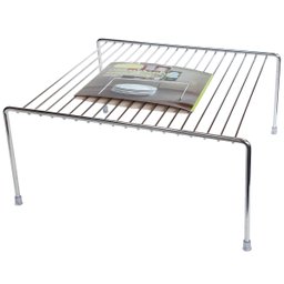 4 Organizador Médio Armário Bancada Prateleira Aramado 30cm - 2