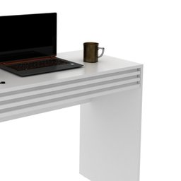 Kit 3 peças 1 Mesa para Escritório com Gaveta 1 Armário e 1 Balcão Espresso Móveis - 13