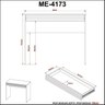 Kit 3 peças 1 Mesa para Escritório com Gaveta 1 Armário e 1 Balcão Espresso Móveis - 12
