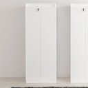 Ver imagem 7 de Conjunto 3 Peças 1 Mesa para Escritório com Gaveta 1 Armário e 1 Balcão Espresso Móveis Branco