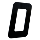 Ver imagem 1 de Número 130mm Garbo Font - Preto - Metalmidia 0