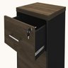 Conjunto Escritório 2 Peças 1 Mesa em L Tamburato 160cm 1 Gaveteiro Pasta Suspensa  - 15