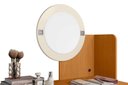Ver imagem 5 de Escrivaninha Camarim Aurea 1 Gaveta com Espelho - Cinamomo Off White - Albatroz