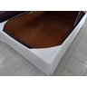Saia Box Solteiro Matelassado Serve para Cama Baú:branca - 5