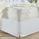 Ver imagem 7 de Saia Box Solteiro Matelassado Serve para Cama Baú:Branca