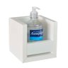 Kit 5 Prateleira Dispenser para Álcool em Gel 15cm Branco Mdf - 2