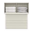 Ver imagem 4 de Ponte Casal Modulada 4 Portas Areia e Jequitibá Seletto Marrom/HP/Jequitiba