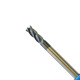 Fresa Topo Reto Metal Duro 8,0 X 100mm - 4c Longa 45hrc - 2
