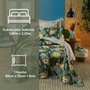 Ver imagem 2 de Cobre Leito Solteiro Infantil 160x220 Estampado com Porta Travesseiro