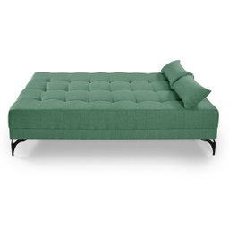 Sofá-cama Nevada Reclinável Sala de Estar e Recepção Moderno - 4