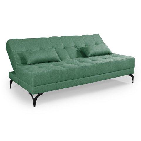 Sofá-cama Nevada Reclinável Sala de Estar e Recepção Moderno