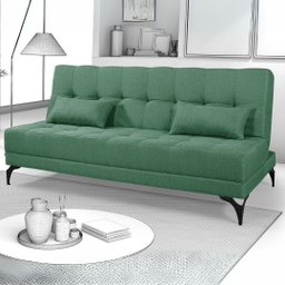 Sofá-cama Nevada Reclinável Sala de Estar e Recepção Moderno - 2