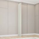 Ver imagem 1 de Módulo Lateral Reto 240cm x 25mm Seletto Branco/Areia HP
