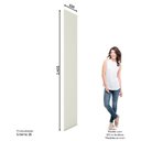 Ver imagem 3 de Módulo Lateral Reto 240cm x 25mm Seletto Branco/Areia HP