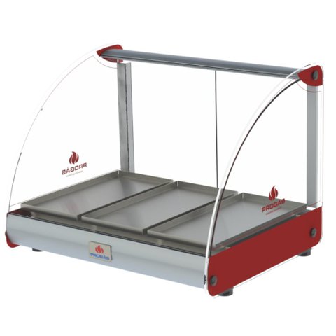 Estufa de Aquecimento Curva Alimentos 3 Bandejas 250w Prv-03e Vermelho 220v - Progás P36081