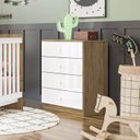 Ver imagem 1 de Cômoda 4 Gavetas Amarelinha Labirinto