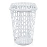Kit 2 Cestos de Roupa Telado com Tampa 60l Branco Arqplast - 2