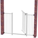 Ver imagem 5 de GRADE PORTÃO PET BEBÊ DIVISOR AMBIENTE 103 a 108 CM BRANCO
